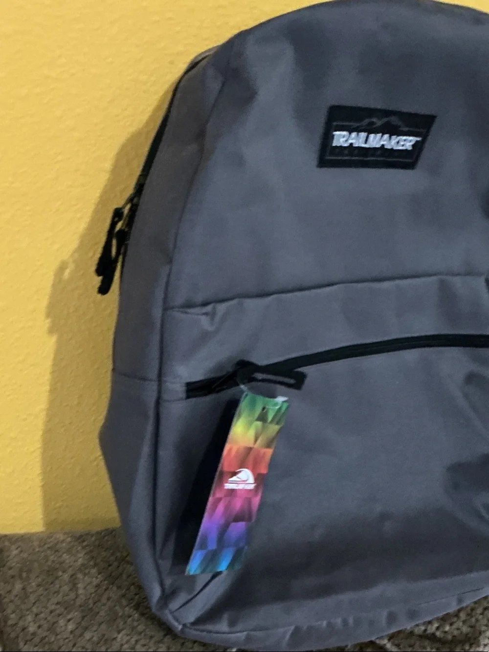 Men’s Gray Backpack - Everyday Carry nwt trailmaker gray and blue